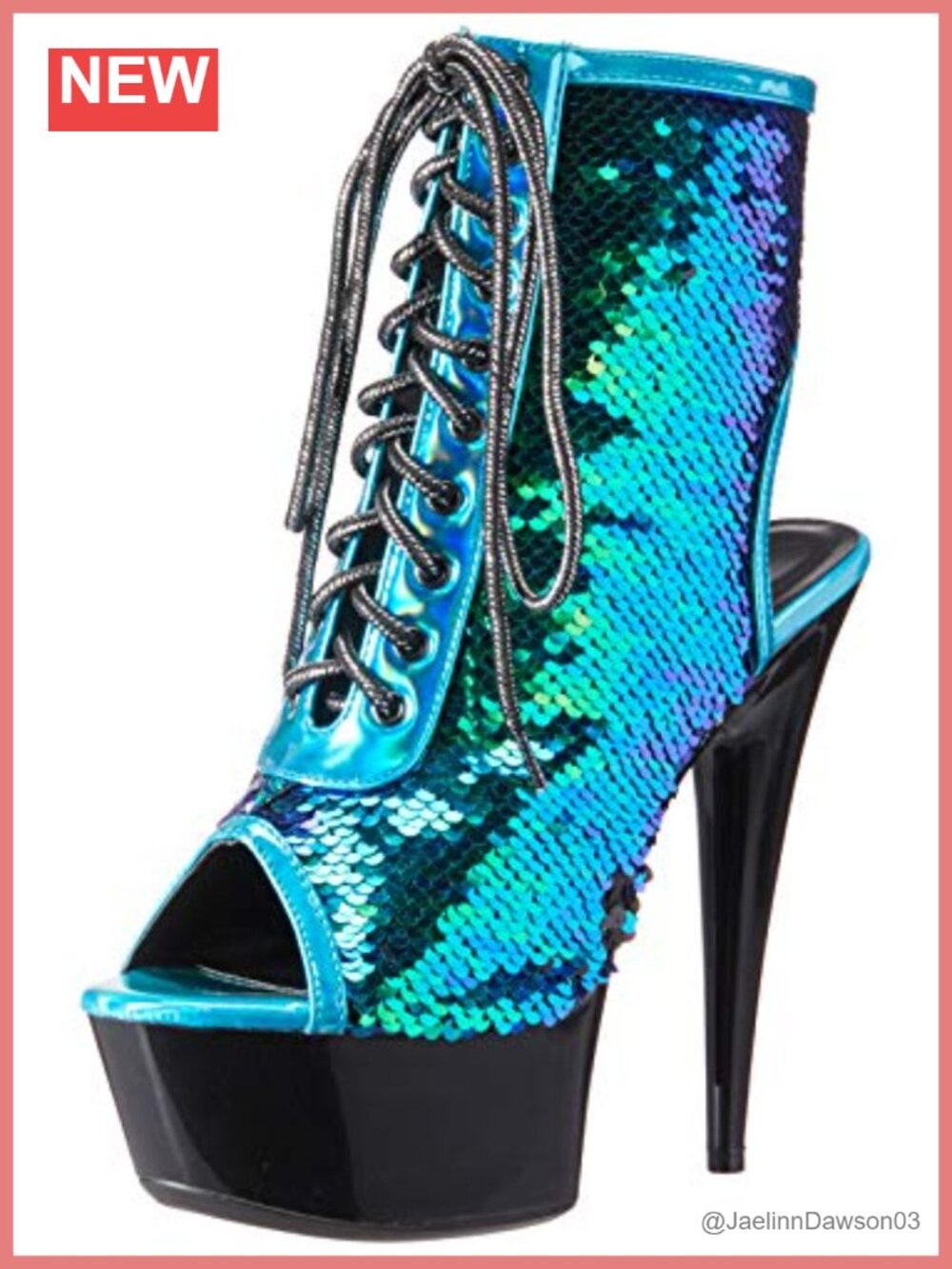 Sequins Ankle Bootie Platform Stiletto Heel Zip Dress Boots